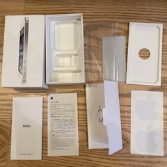 iPhone5 空箱　ピン　ステッカー
