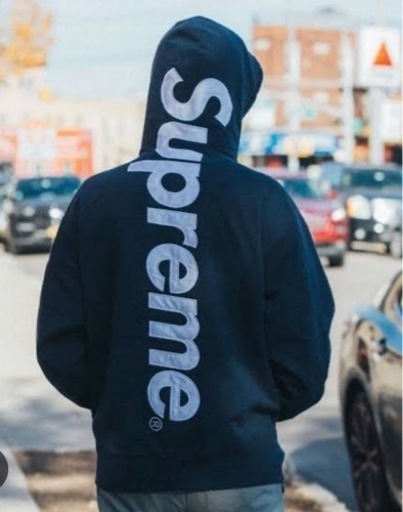 服/ファッション Supreme Satin Applique Hooded Sweatshirt