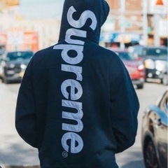 Supreme Satin Applique Hooded Sweatshirtの画像