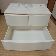 ニトリ三段ボックス用引出しの画像