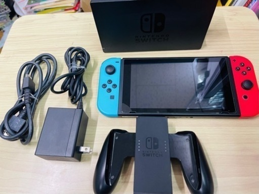 【動作確認済み】中古 良品 ニンテンドースイッチ 本体 ネオンカラー  HAC-001 2022/12/30