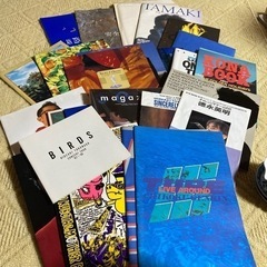 （譲り先決定）昭和　アーティスト　パンフレット