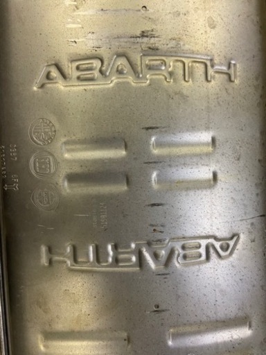 FIAT500  アバルト純正マフラー