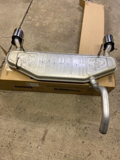 FIAT500  アバルト純正マフラー