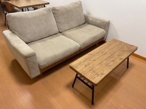 【再値下げ】ソファ、ローテーブル