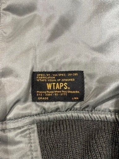 WTAPS MA-1 JACKET .NYLON. TWILL ダブルタップス