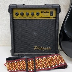 Chatting Bird チャッティングバード エレキギター ストラップ アンプセット ogk2の画像