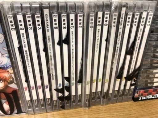 DVD 銀魂' 全13巻 + おまけ銀魂他のDVD13点 初回限定含む 現状渡し