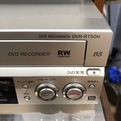 Pionner パイオニア ビデオ一体型 HDD&DVDレコーダー DVR-RT50H 2006年製 HDD160GB の画像