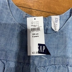 GAP デニムワンピース　100cmの画像