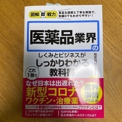 医薬品業界　仕組みとビジネスがしっかりとわかる教科書