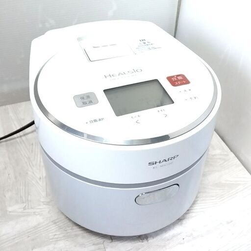 【九州 配送対応】SHARP/シャープ IH 炊飯器 ヘルシオ 5.5 合 ホワイト 【KS-MX10B】