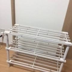 【ご相談中】ウッドラック(白)×2個