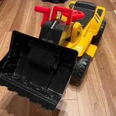 ブルドーザー　乗れる　電動　乗用玩具の画像