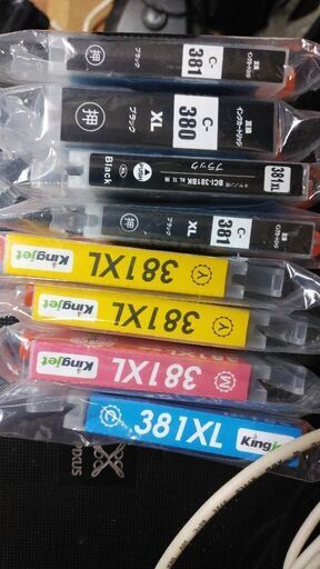 予備インクあり　インクジェットプリンタ　キャノンTS6130