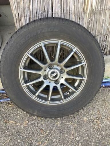 スタッドレス 中古タイヤホイール4本セット