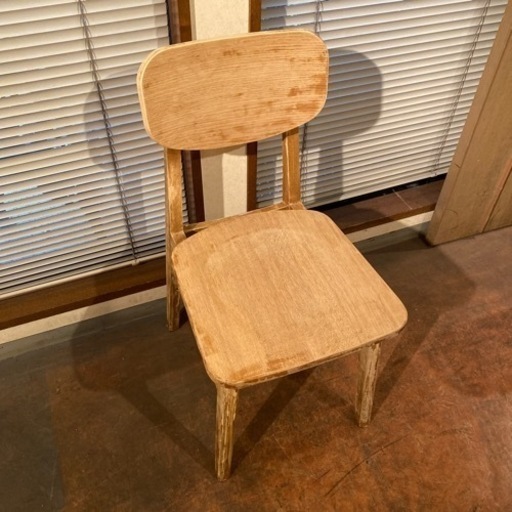 かなでも　ダイニングチェア　オーク材　Rustic