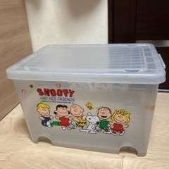 スヌーピーの収納箱