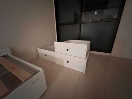 【最終お値下げ】IKEAシングルからダブルに変更可能