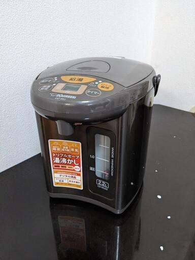 【確約済】電気ポット　象印
