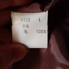 チェック柄　ジャケット　L　上着　コートの画像