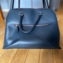 BOLDRINI SELLERIA 牛革 ハンドバッグ　イタリア製の画像