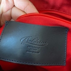 BOLDRINI SELLERIA 牛革 ハンドバッグ　イタリア製の画像
