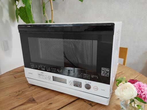 2021年製東芝・オーブンレンジ「ER-SD70」美品・石窯ドーム・遠赤・ノンフライ調理
