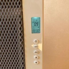 暖房器　遠赤外線パネルヒーター1200w タイマー機能　リモコン、説明書付の画像