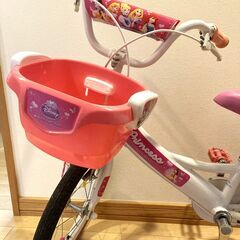 ディズニープリンセス　16インチ　三輪車の画像