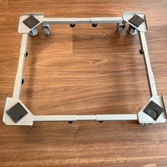 洗濯機スライド台 グレー