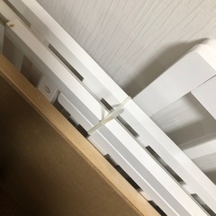 西松屋　中古ベビーベッド　ホワイトの画像