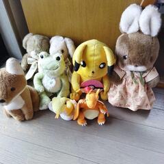 ぬいぐるみｘ8ケ