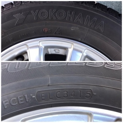 ※終了※スタッドレスタイヤ★145/80R13 75Q ヨコハマタイヤ N-BOX装着