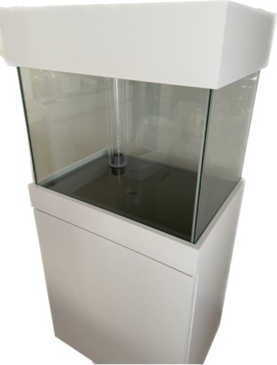 600×450×450オーバーフローセット（フランジ加工ありガラス水槽・キャビ・ライトカバー・濾過槽）