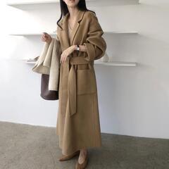 新品ロングコートの画像