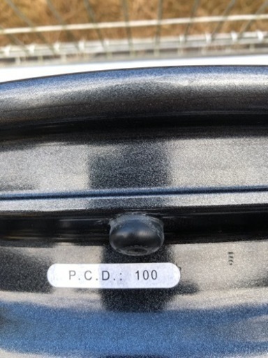 WEDS アルミホイール　15インチ6J  PCD100  4本
