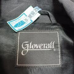 メンズM トレンチコート 黒 gloverall クリーニング済の画像