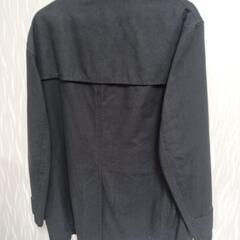 メンズM トレンチコート 黒 gloverall クリーニング済の画像