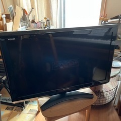 2011年製の32型液晶テレビ