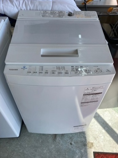 東芝　7ｋｇ洗濯機　ZABOON　2019年製　　リサイクルショップ宮崎屋住吉店　22.12.31　ｙ