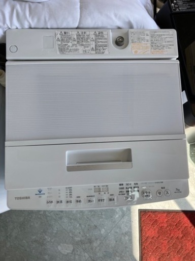 東芝　7ｋｇ洗濯機　ZABOON　2019年製　　リサイクルショップ宮崎屋住吉店　22.12.31　ｙ
