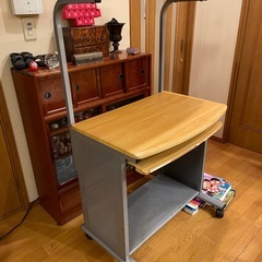 パソコンデスク(プリンター台付き）