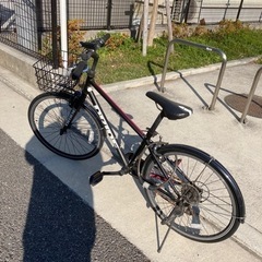 アサヒ　ドライド　24インチ　自転車　両方のタイヤパンク
