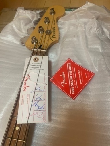 fender ジャズベース　新品
