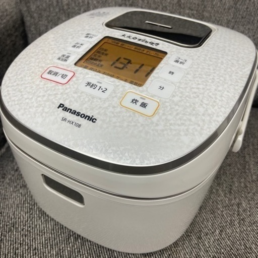 値下げ！炊飯器　パナソニック　SR-HX108  5.5合