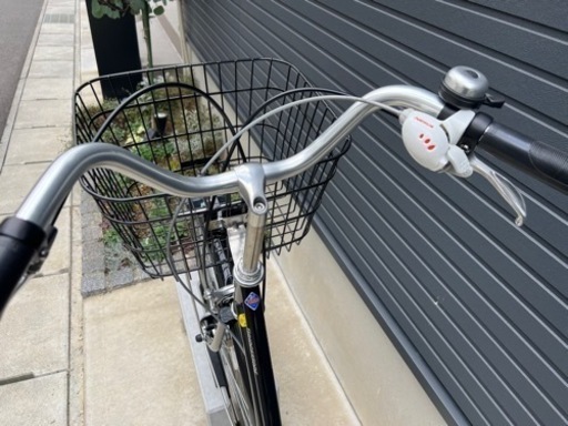 ブリヂストン　自転車　ブラック