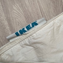 2枚重ね羽毛布団シングルサイズ【IKEA】の画像