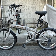 【譲渡先決まりました】★ 折りたたみ自転車/20インチ/キャプテ...
