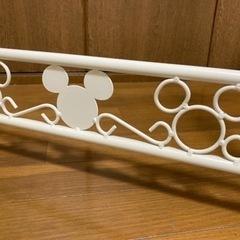 可愛い♬ベルメゾンミッキー間仕切り洗濯物干しハンガーラックパーテーションの画像